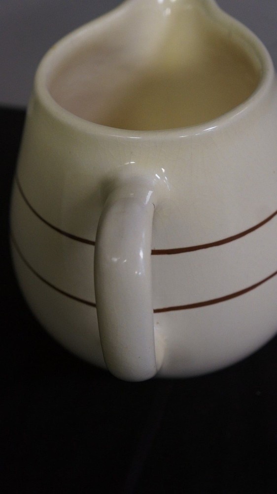 CERAMIC ACAPULCO Y LOS ARCOS PITCHER WHITE 7" TALL