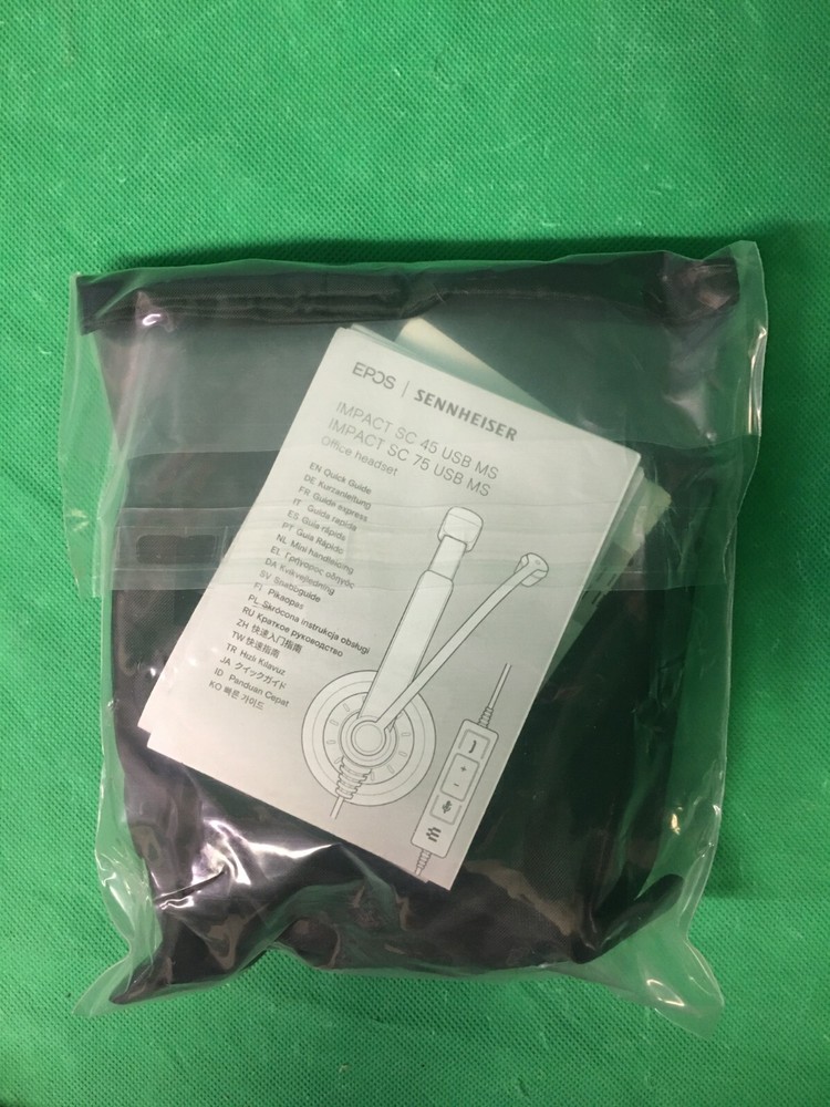 SENNHEISER EPOS IMPACT - SC 45 - USB MS Single-Sided Headset USB 3.5mm - Black