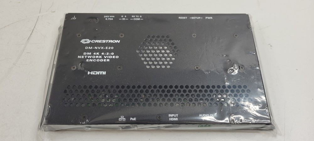 Crestron DM-NVX-E20 4K60 4:4:4 HDR Network AV Encoder M20208003 NEW