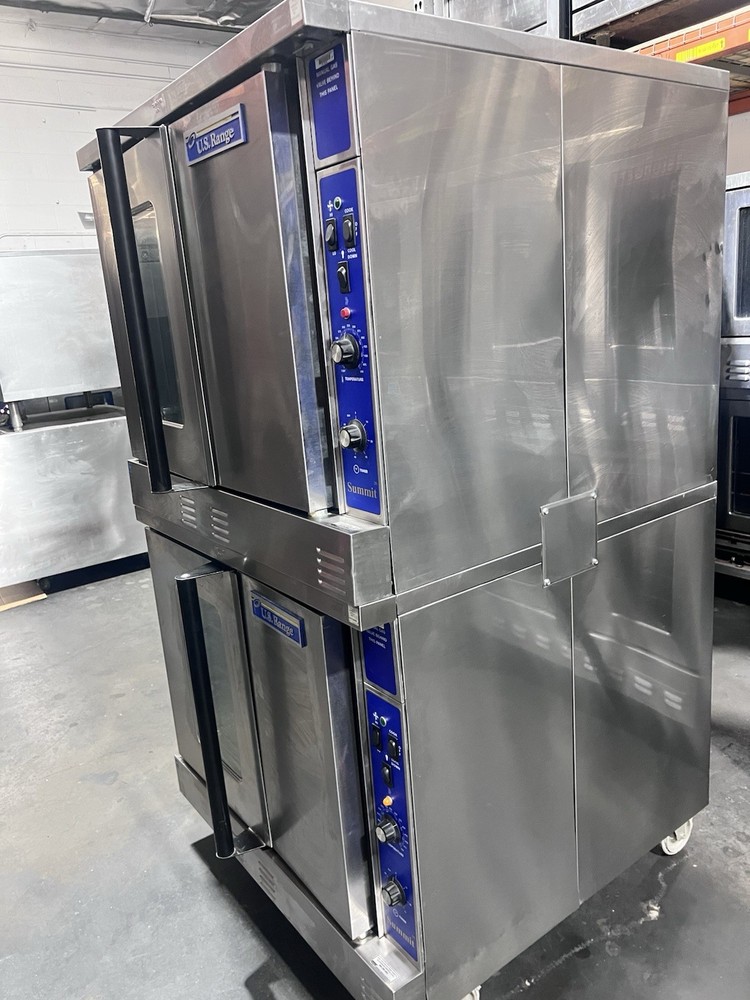 Convection Oven Double Stack Us Range Summit Pre-owned
