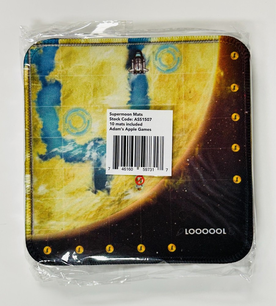 Supermoon Neoprene Mat Set for Planet Unknown NEW