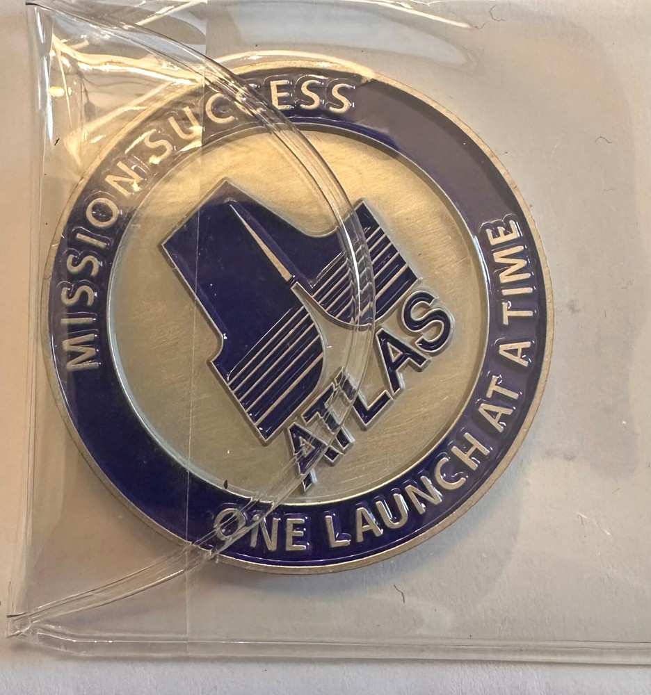 ULA CFT-1 Atlas V Starliner Crew Flight Test Challenge Coin