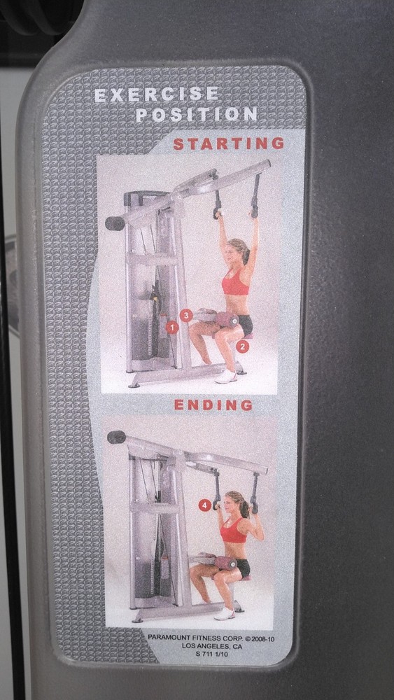 Lat Pulldown Paramount Model: SP-6100