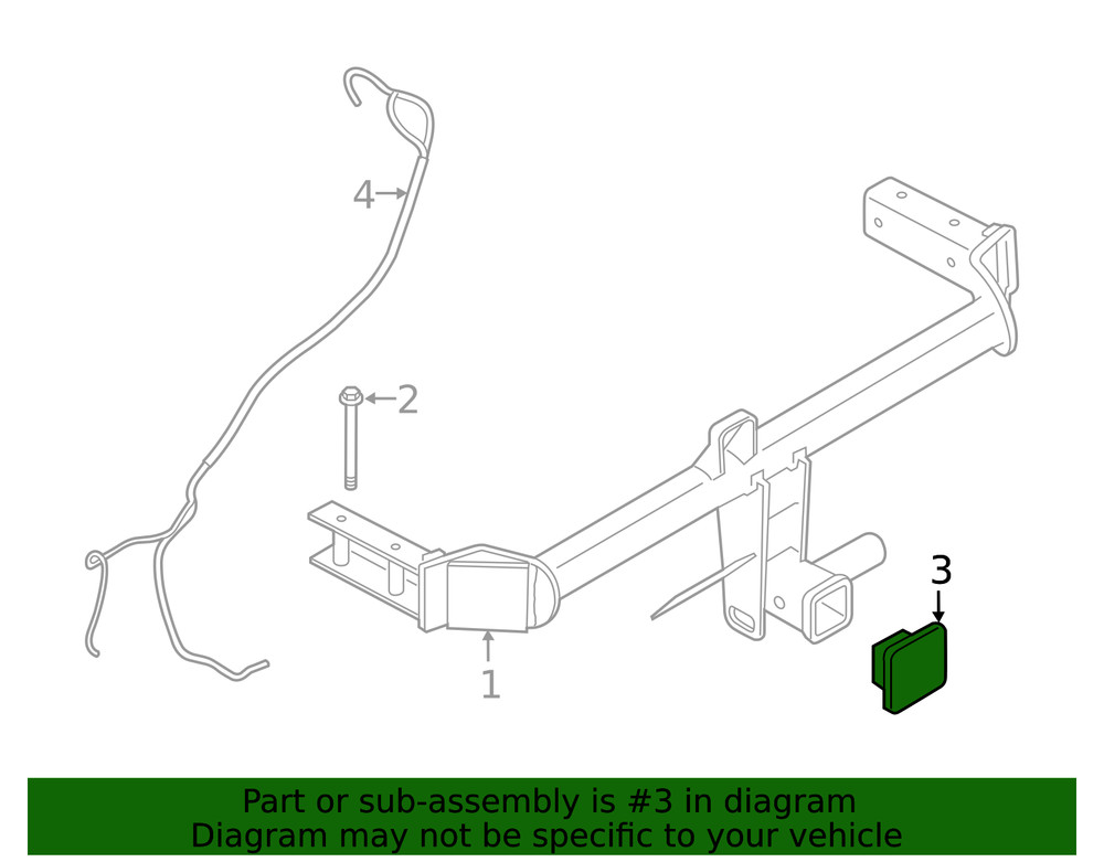Genuine Porsche Cap 7L0-803-593