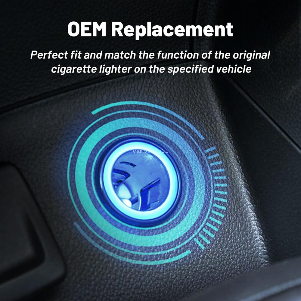 Cigarette Lighter Socket 25776667 Replace for Chevrolet Silverado 1500 2500 3500