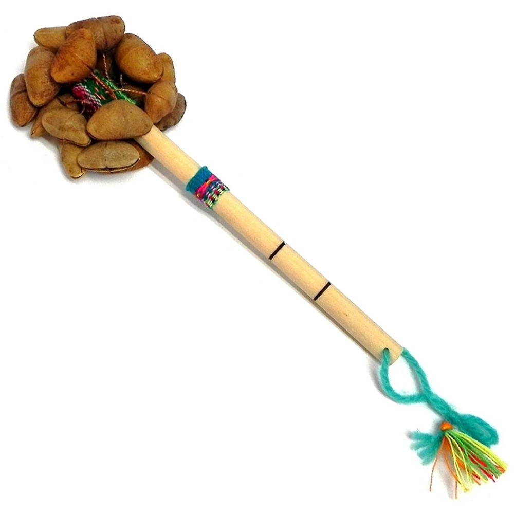 Bamboo Seed Shaker ASMR Tool Natural Cacho Percussion