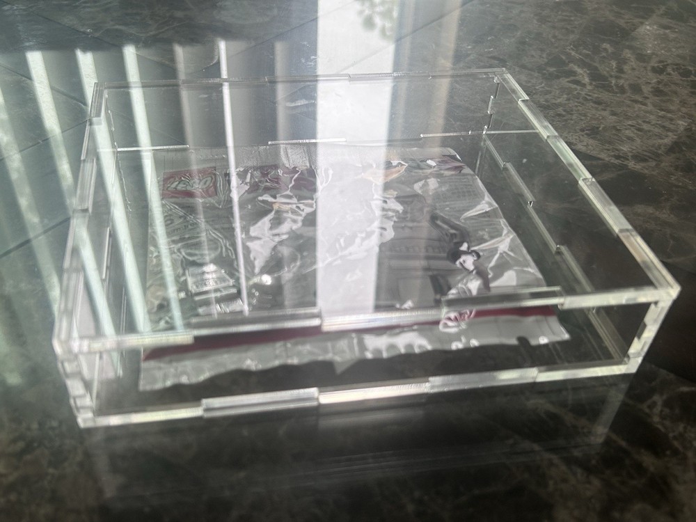 acrylic display case (Poly Bag Not Included)