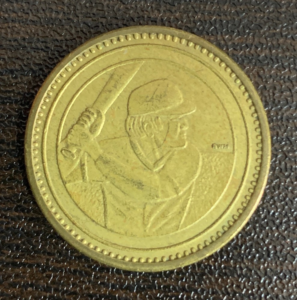 Vintage Baseball Batting Cage Token