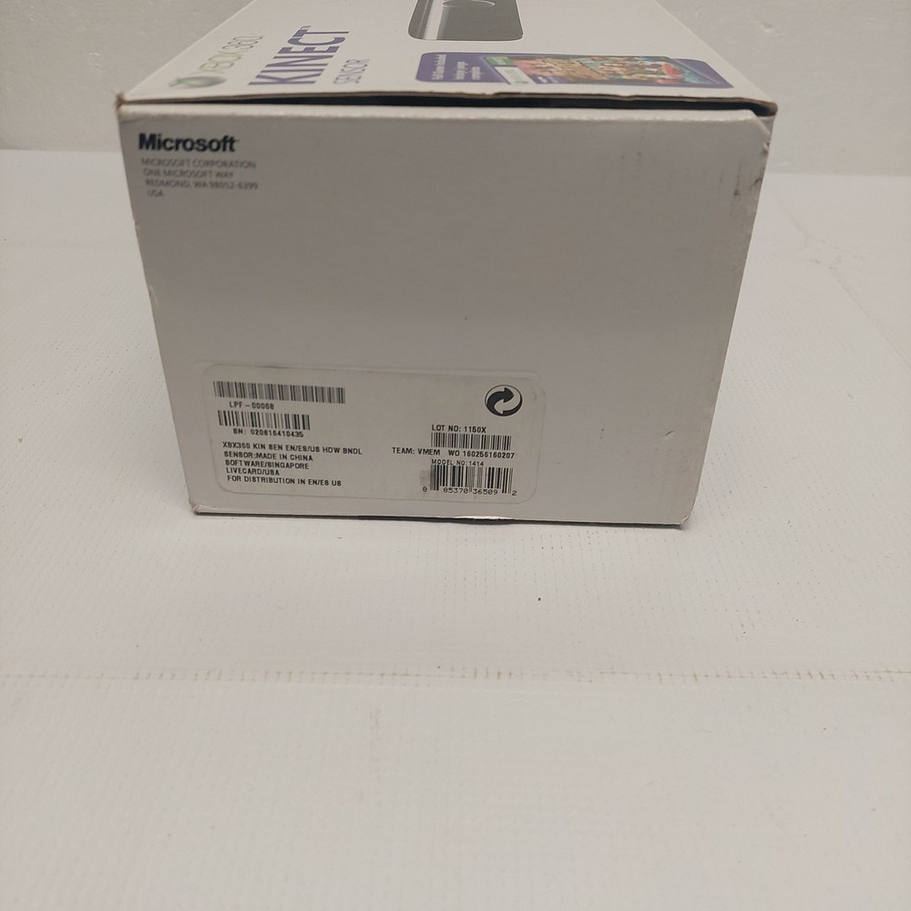 Xbox 360 Kinect Sensor Complete