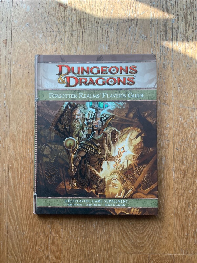 Forgotten Realms Player's Guide - D&D - Dungeons Dragons - Hardback