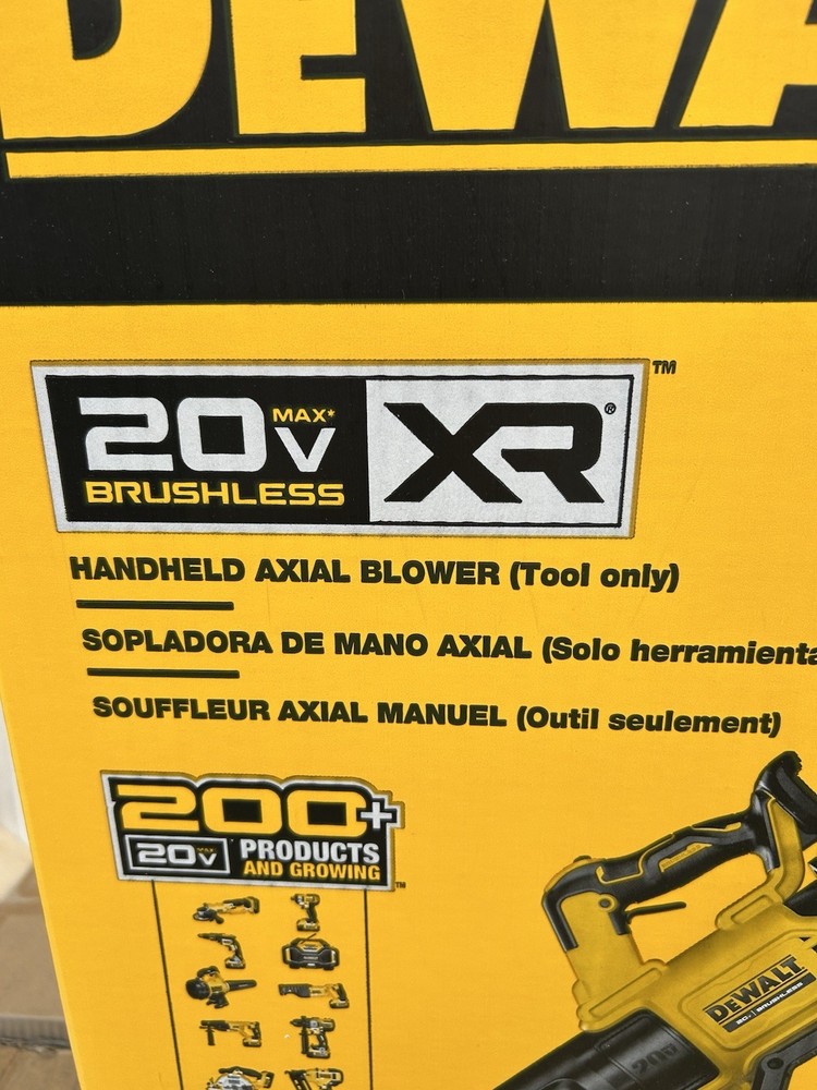 Dewalt 20V MAX Brushless XR Handheld Leaf Blower NEW