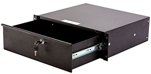 DEEJAY LED Deluxe Flight Road Case,14-Inch Body Depth with Pull Out Handle...