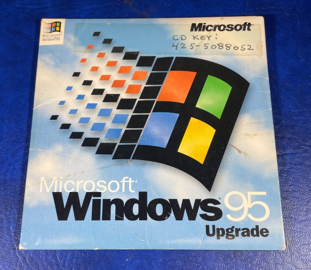 Windows 95 Upgrade on CD
