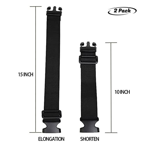 Fanny Pack Belt Extender Adjustable Elastic Strap, Extender Belt - 1.5 inches