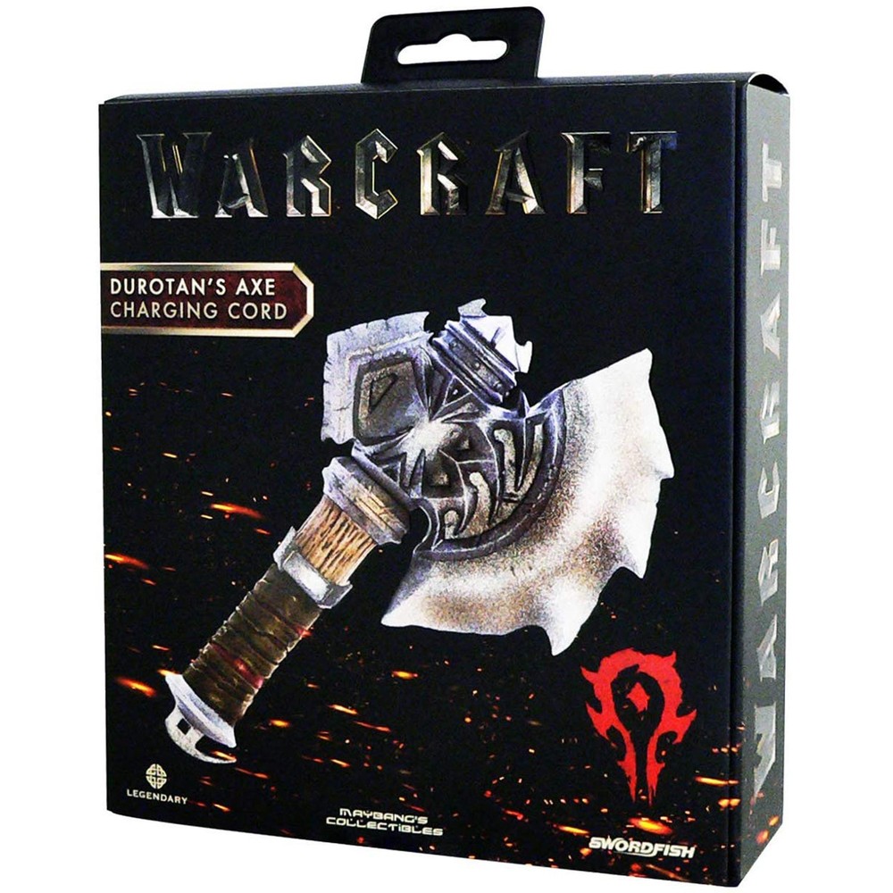 Swordfish Tech Warcraft, Durotan's Axe & Cord for Lighting Connector/Micro USB