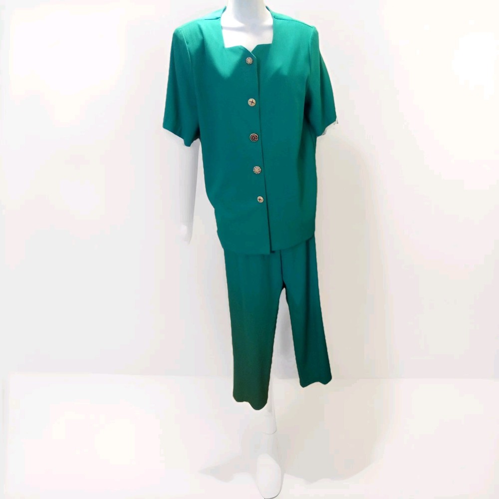 TWO TWENTY PANTS SET BLOUSE PRE-OWNED SIZE 14