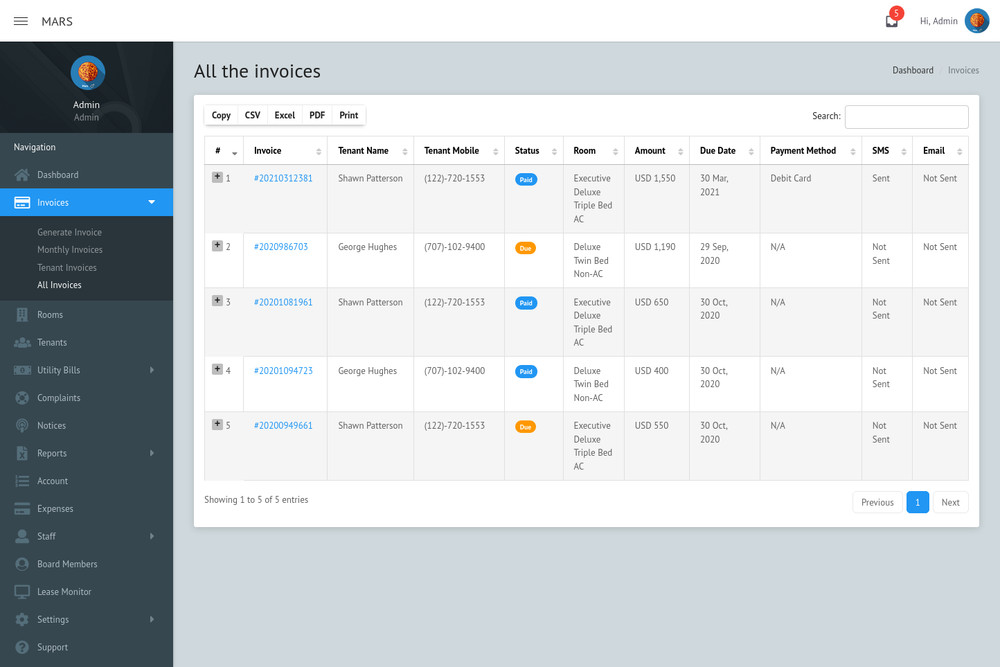 Room Management System with Free VPS Web Hosting and Installation