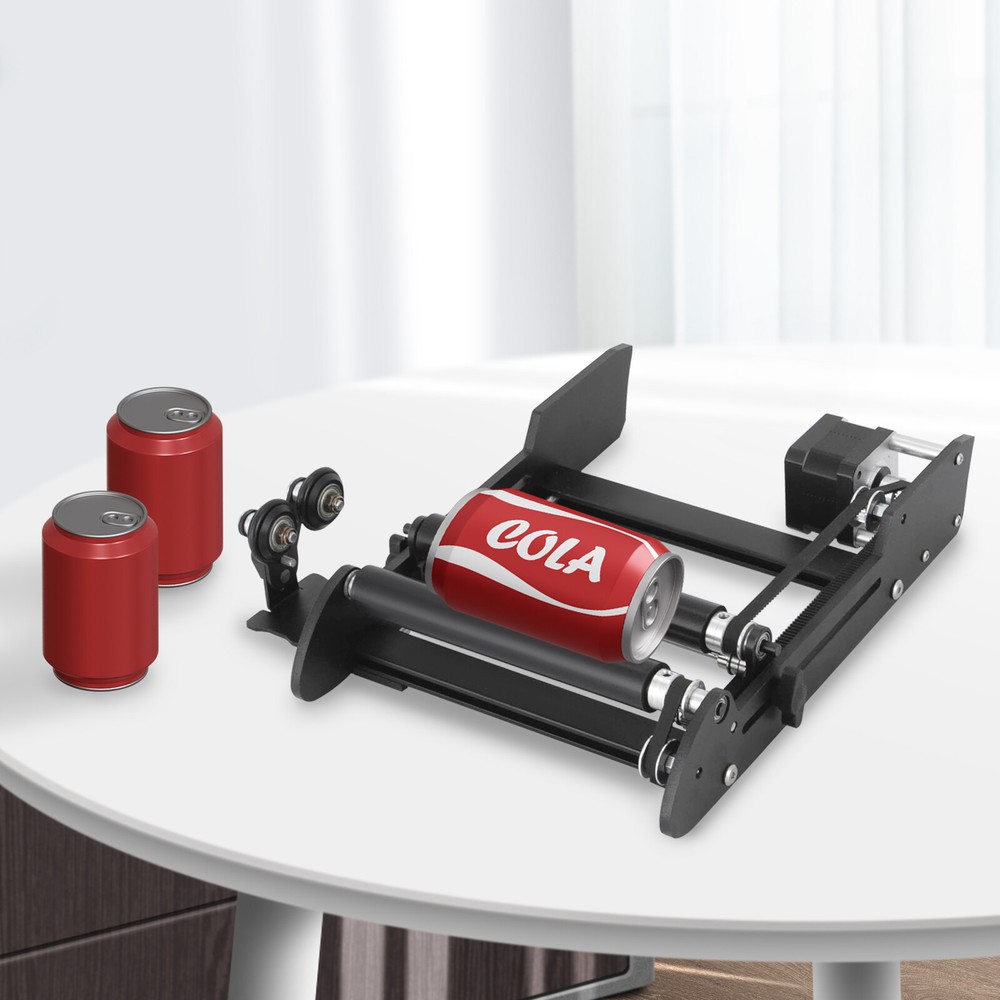 Engraver Rotary Roller Engraving Cylindrical Objects with 3 Connection Cables