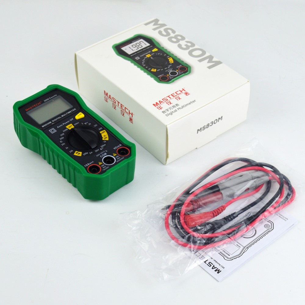 MASTECH MS830M MS830N MS830T Profession Digital Multimeter Max Display:2000