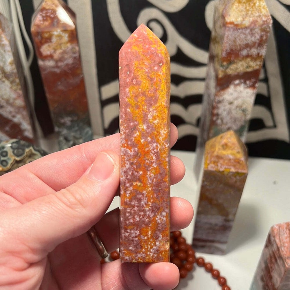 Ocean Jasper Obelisk B