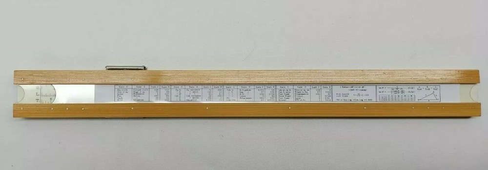 Post Co.  #1447 Slide Ruler      2