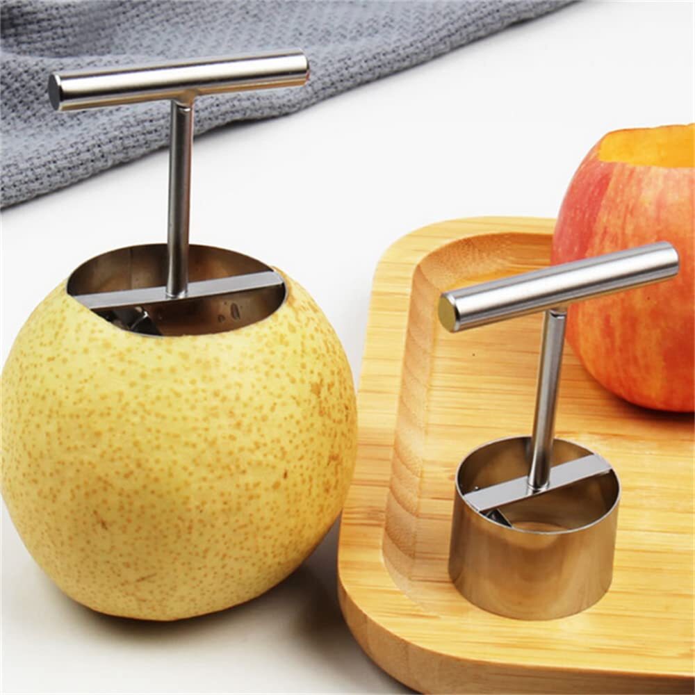 Stainless Steel Corer Tool Fruit Core Fruit Hole Digger Baking Big sale！！