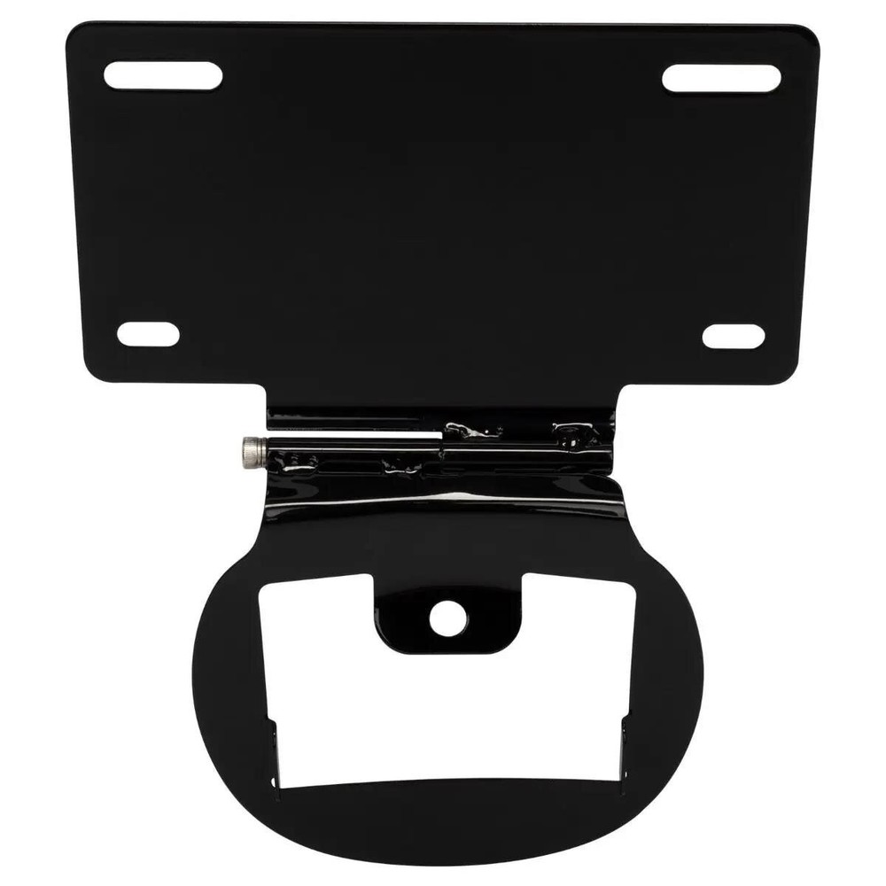 HogWorkz Black License Plate Relocation Mount HW131742