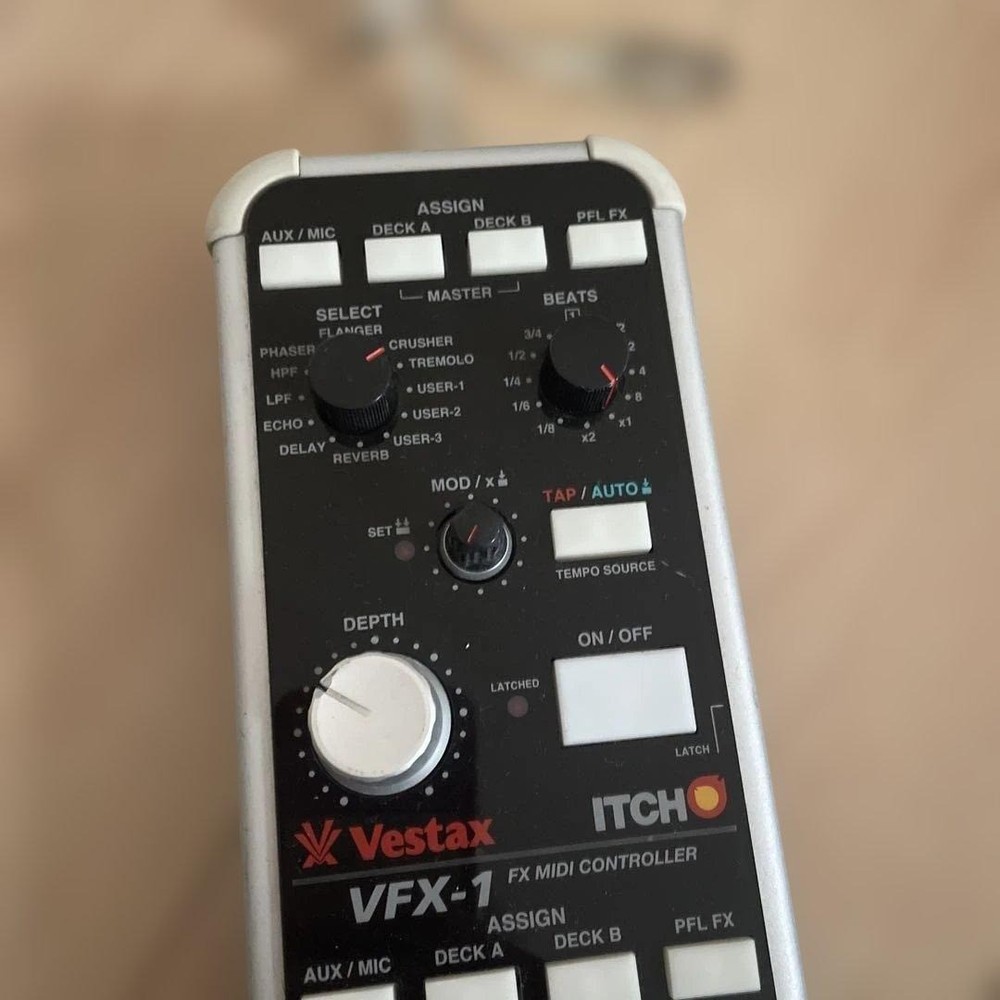Vestax VFX-1 USB MIDI FX Controller DJ Effect Unit From Japan
