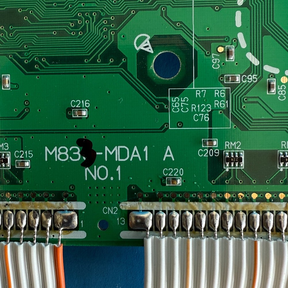 CASIO WK-6500 Replacement Used Part: Main Processor USB Circuit Board M830-MDA1