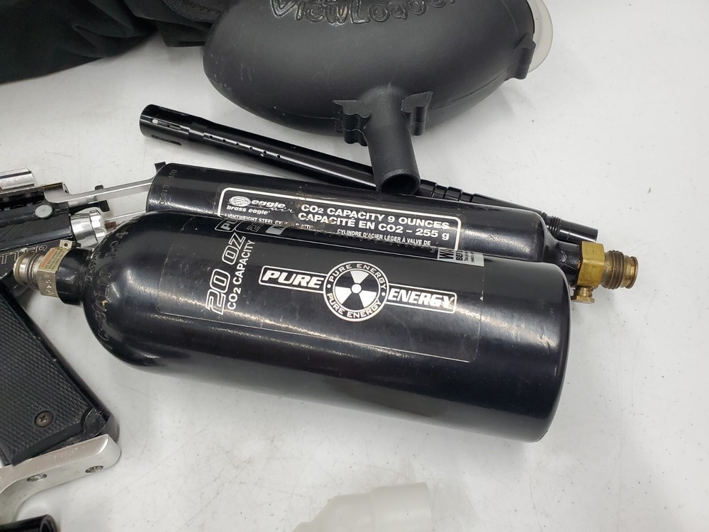 Java Spyder Compact Paintball Gun With Expansion Chamber Barrel Feeder