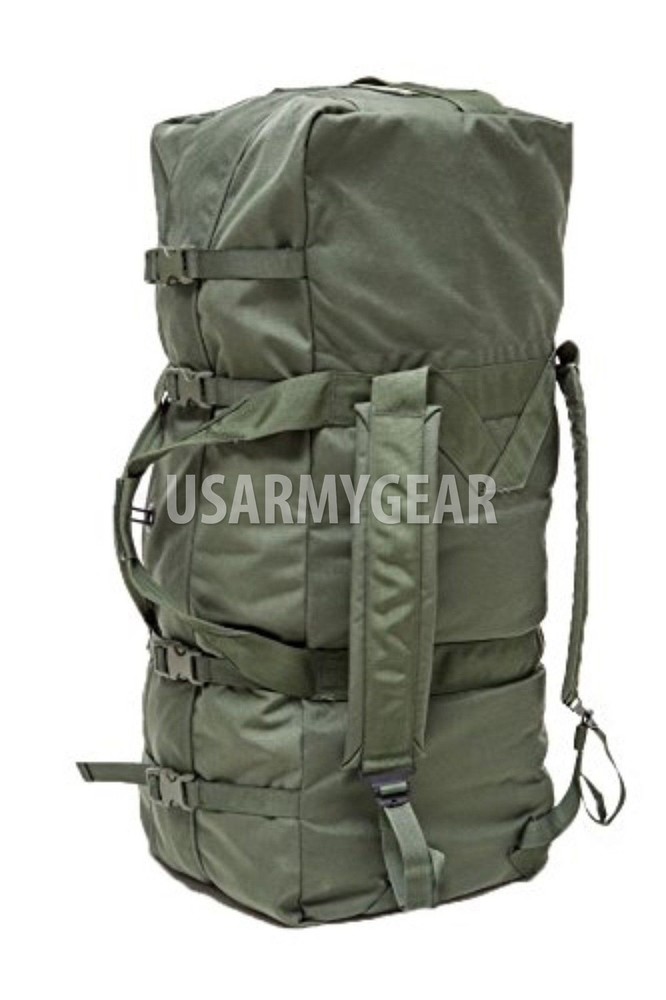US Military IMPROVED 3 Way Deployment DUFFLE DUFFEL Flight Travel Bag Back Pack