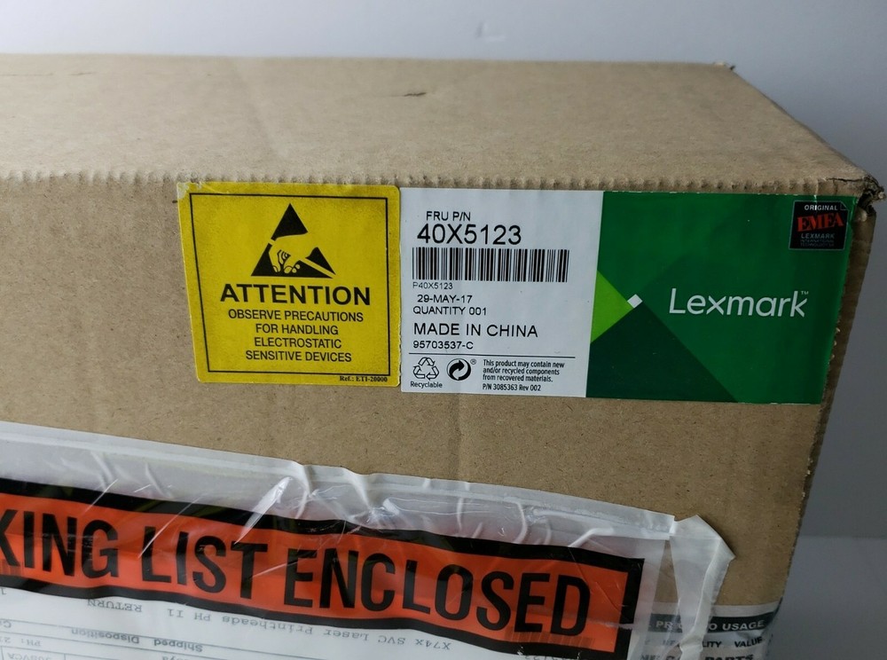 Lexmark X746de printhead assy - 40X5123