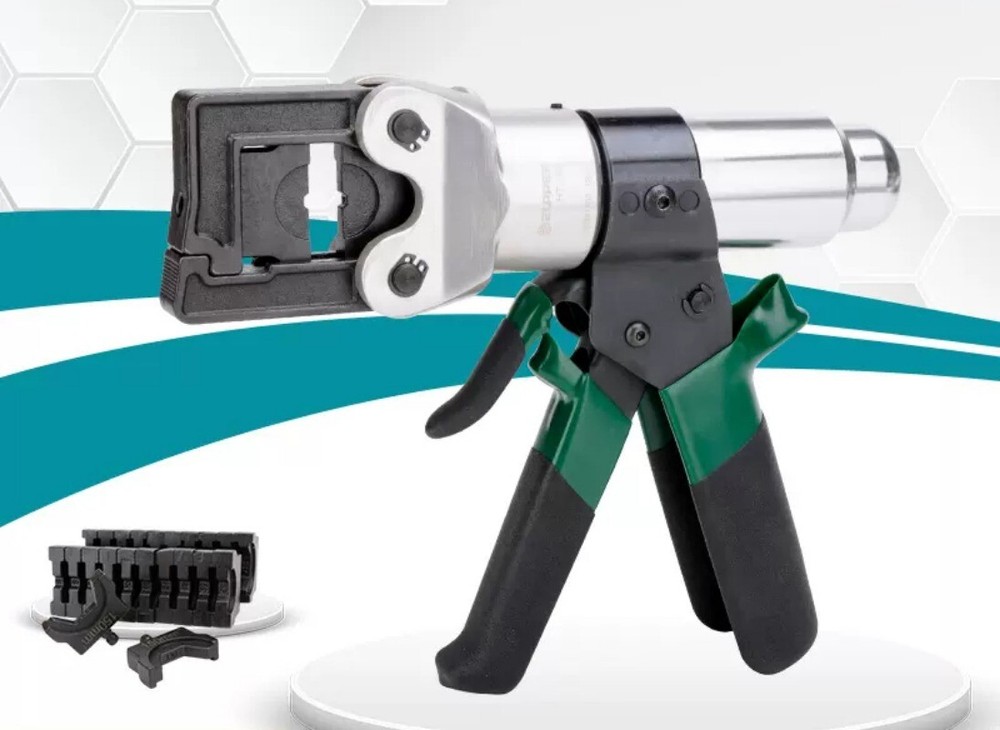 Mini Hydraulic Clamp with Safety Device Quick Reset Function Crimping Clamp