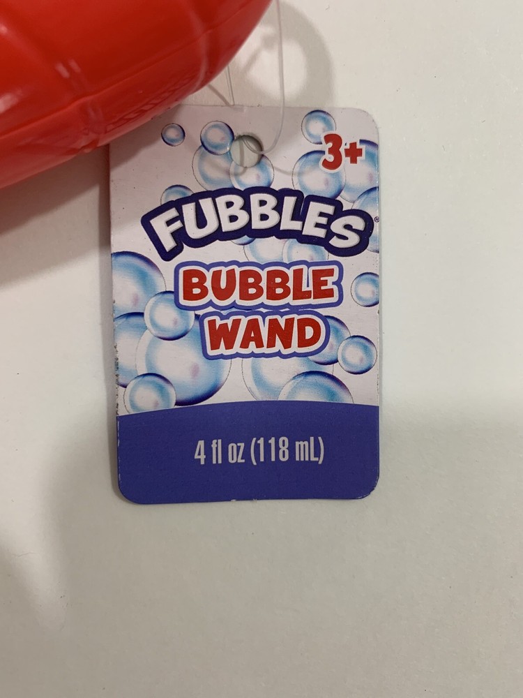 Fubbles Bubble Wands Set Of 3 4 Oz.
