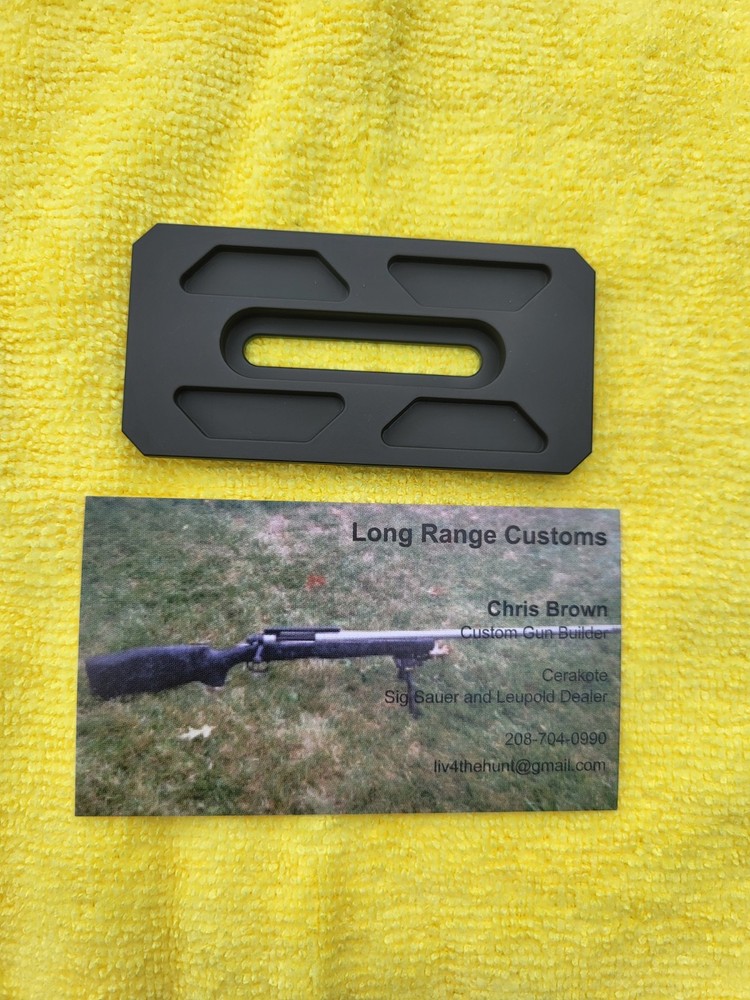 3" Medium ARCA Rail, Made in USA, Aluminum