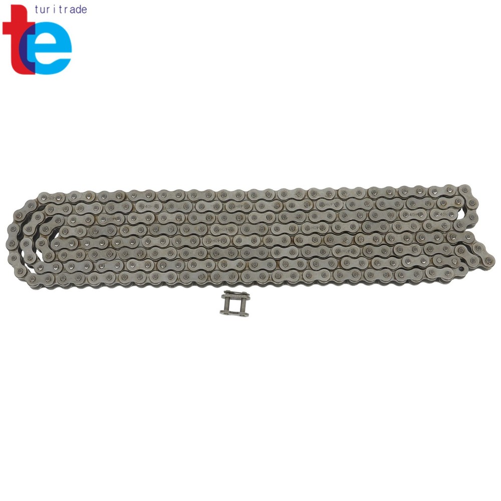 #40H Drive Chain Kit 10 Ft Heavy Duty Roller Chain + 1 Connecting Link