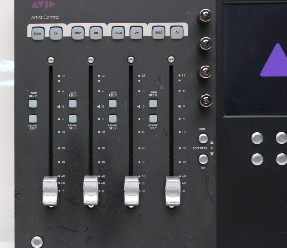 Avid Artist Control Touch Screen Control Surface with 4-Faders - READ!!!!!