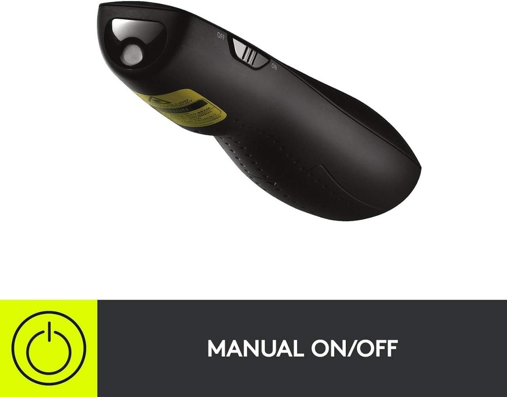 Logitech R800 Clicker Remote | Green Laser Pointer | Wireless Presentation Tool