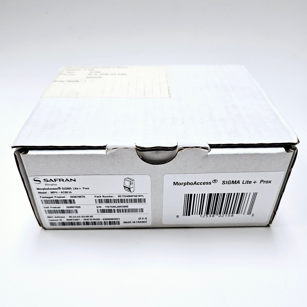 Safran Morpho MPH-AC001A Control Access Terminal NEW