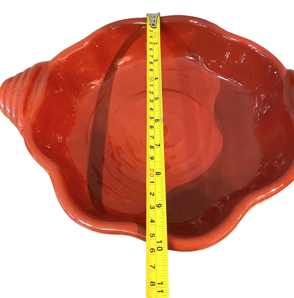 made in italy red Ceramic casserole dish