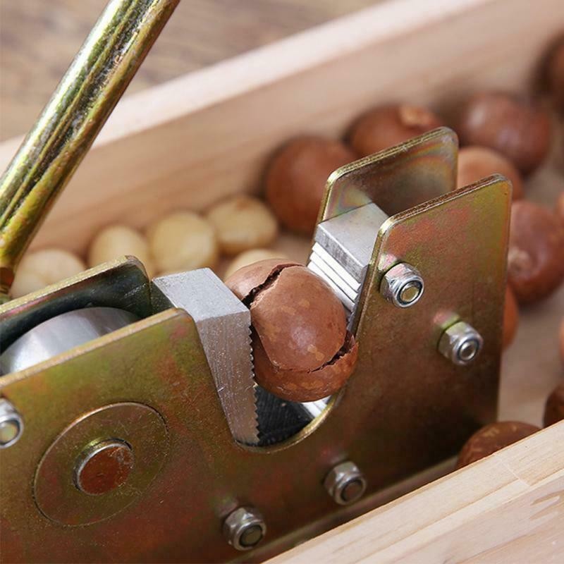 Macadamia Handle Opener Peeling Machine Walnut Tool Nuts Cracker Multipurpose