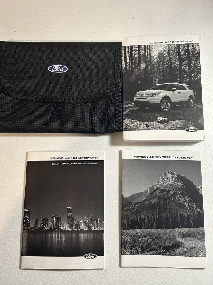 2015 Ford Explorer Owner's Manual Set