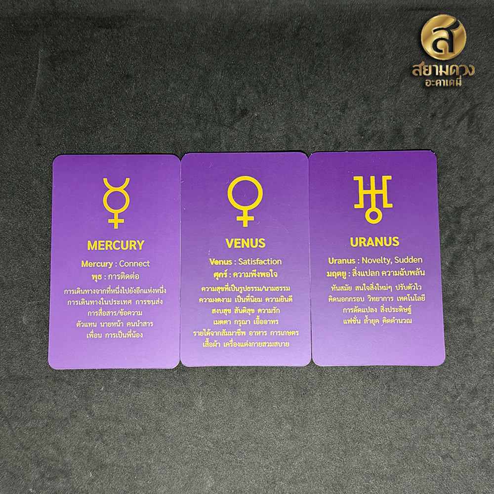 Uranian Astrology Card Desk (Deck & Guidebook)