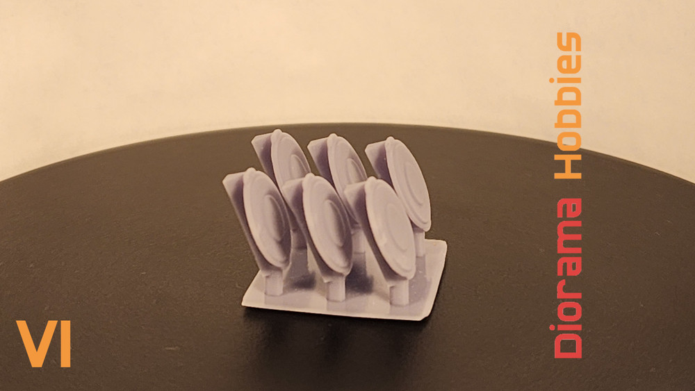 Trash Cans HO, O & S Scale