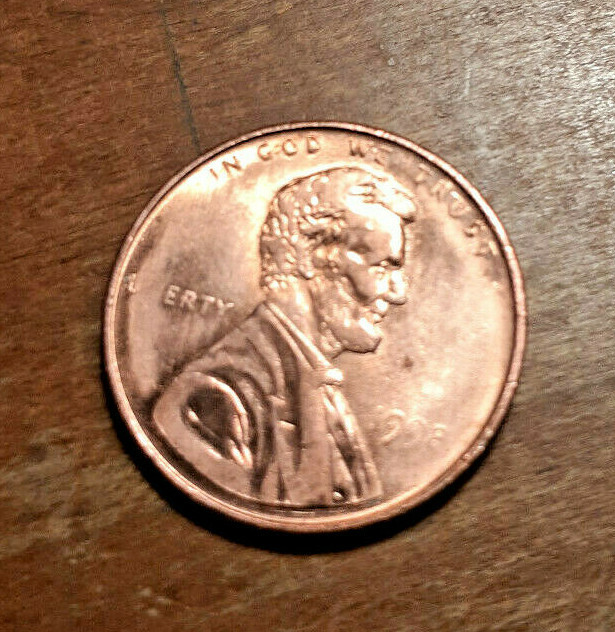 1998  Lincoln Penny struck through grease missing vdb and more