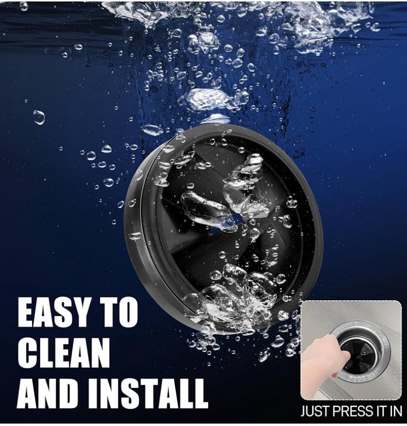 Garbage Disposal Splash Guards 3 3/8 Sink Baffle QCB-AM Replacement for Kitchen