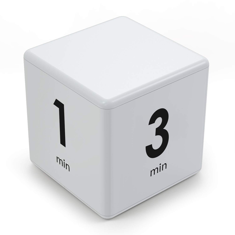 Cube Timer,Gravity Flip Kitchen Timer for Time Management and Countdown Setti...