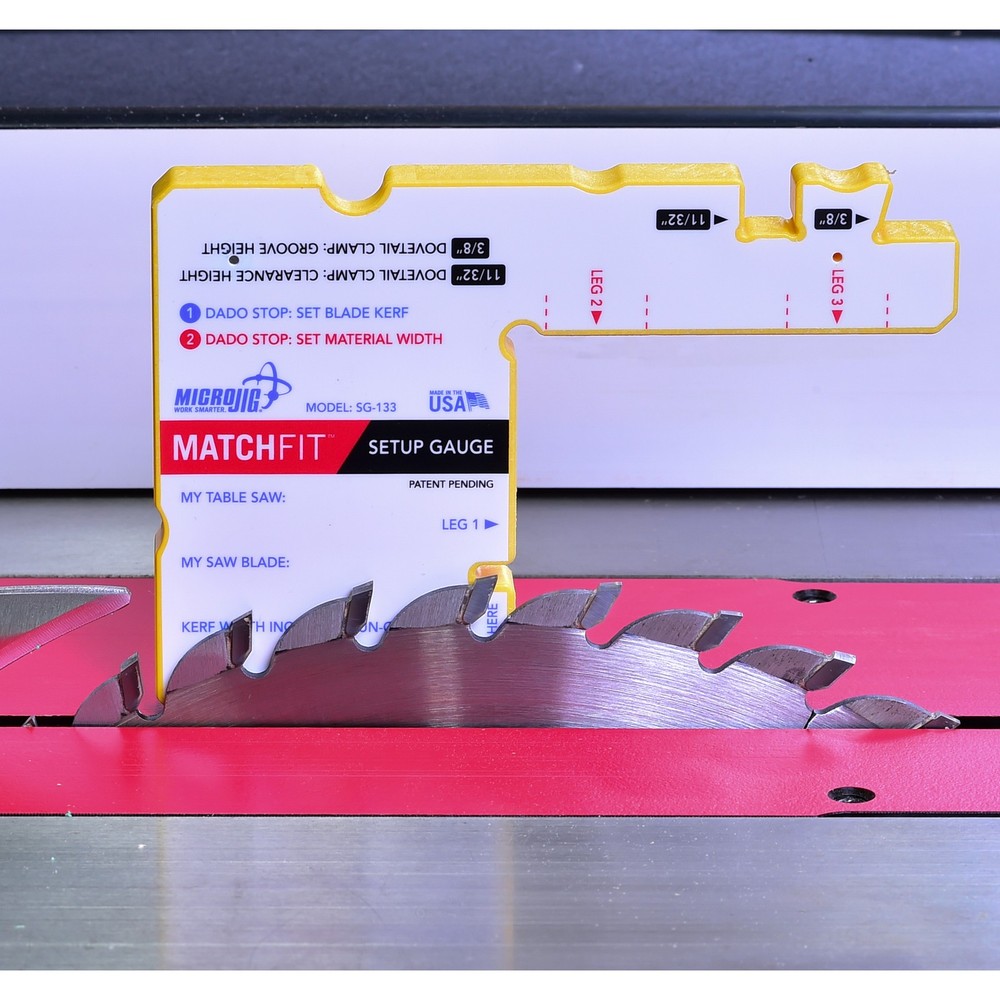 MicroJig Matchfit SetUp Gauge