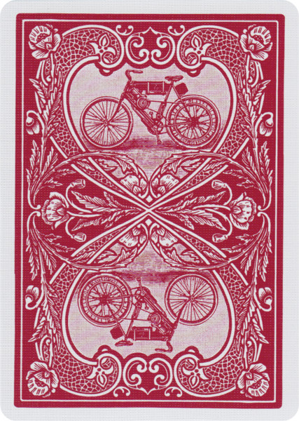 AutoBike NO.1 RED BICYCLE PLAYING CARDS