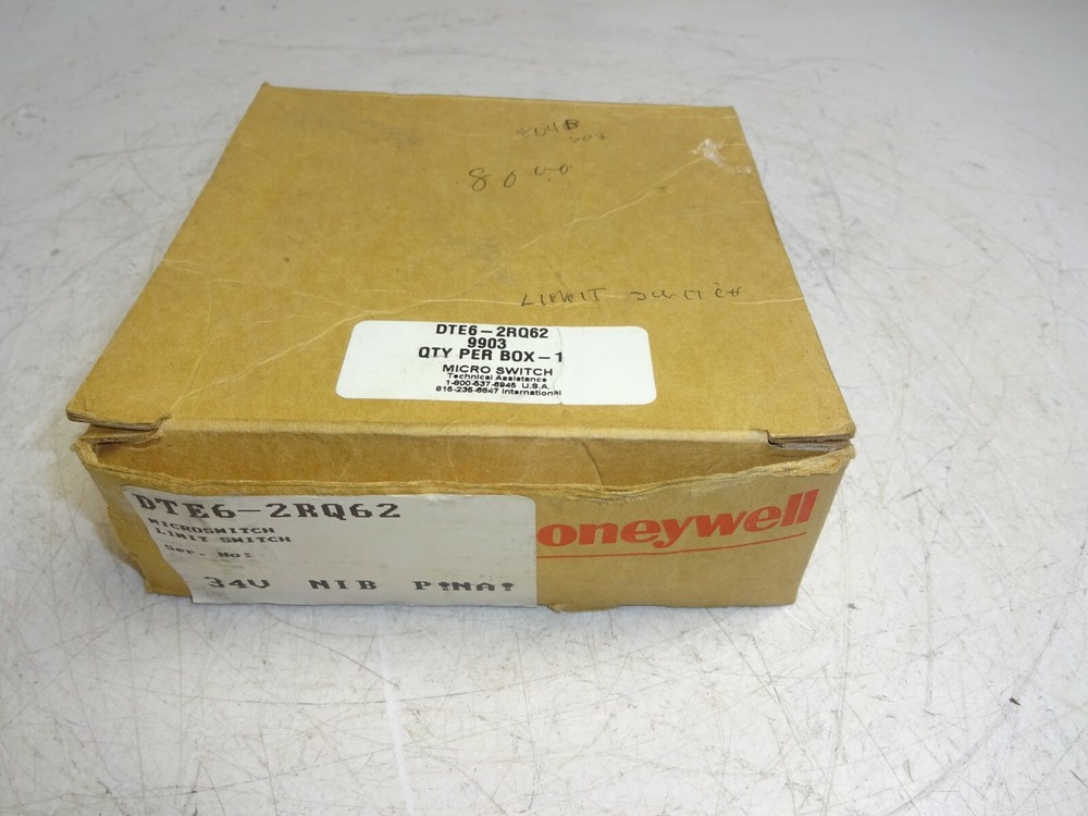 HONEYWELL DTE6-2RQ62 MICRO SWITCH